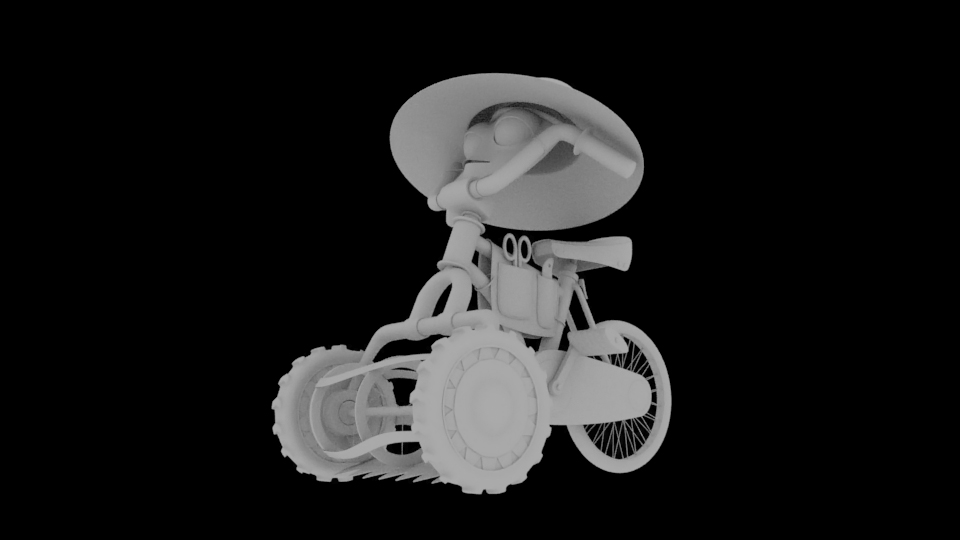 bikes turnaround lawnmower
